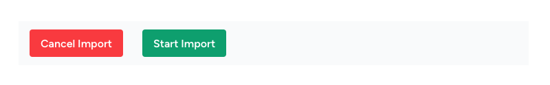 CRM Import Contacts Web Page